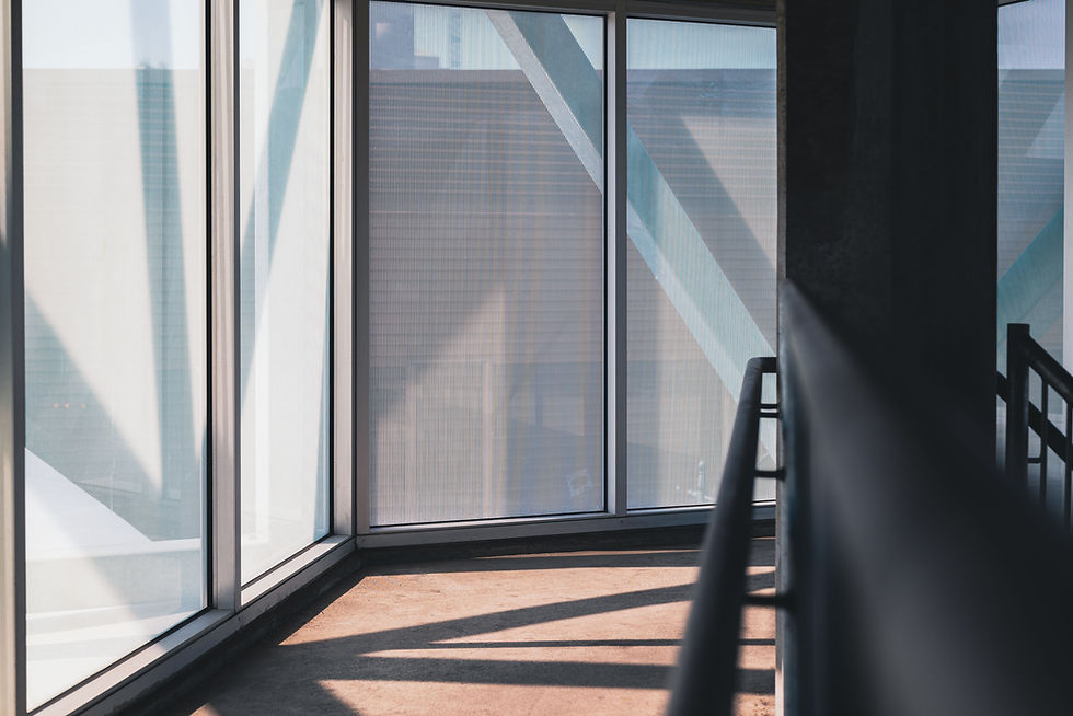 open windows in room