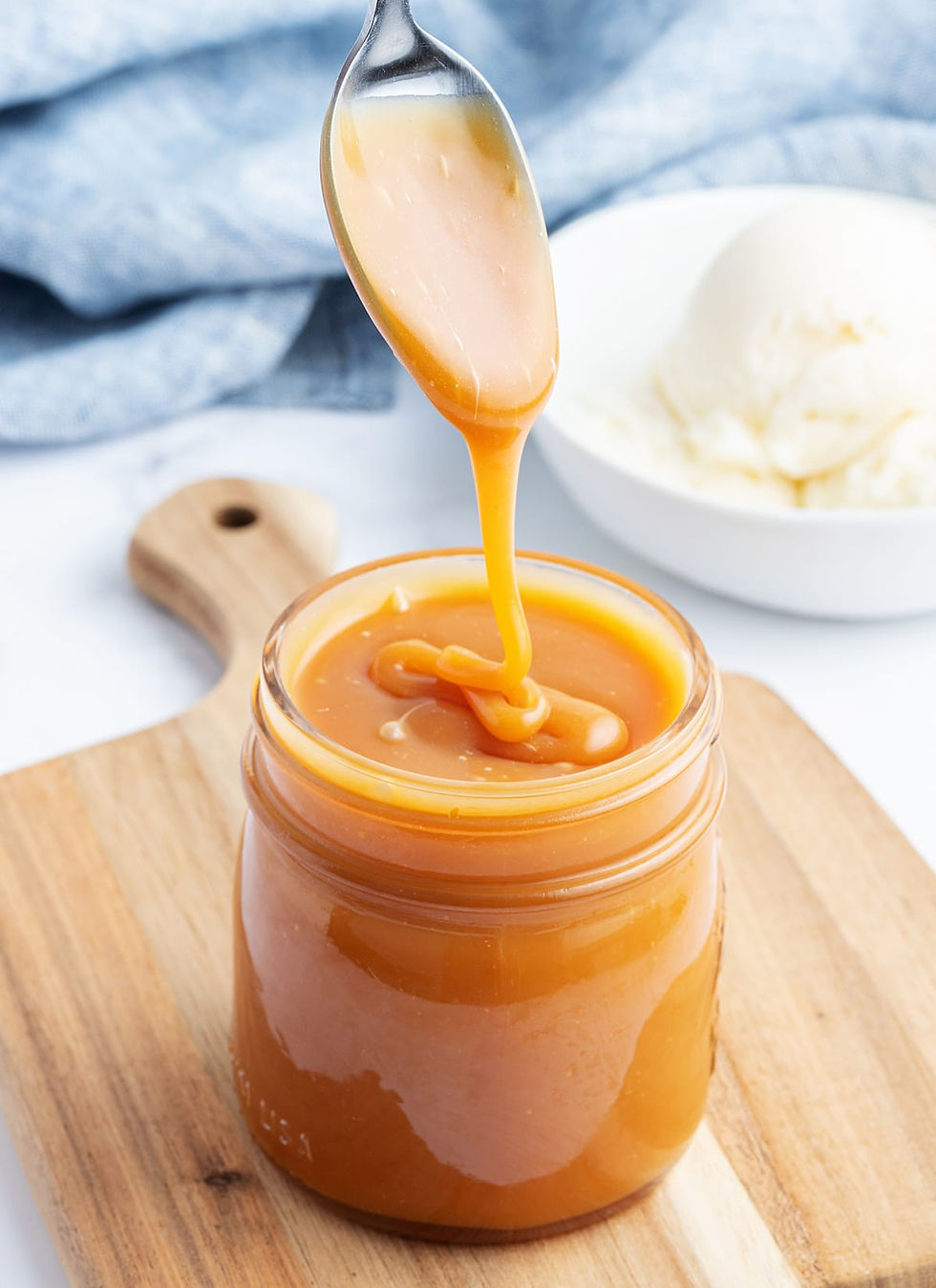 Salted caramel sauce