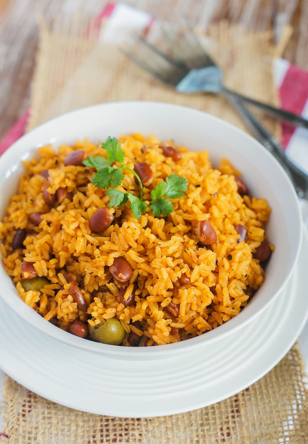 Moro de Habichuelas Rojas — Dominican Rice and Red Beans