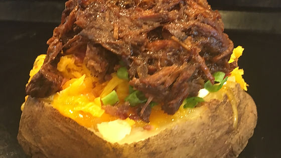 Baked Potato w/ Meat Topping