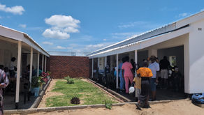 Ngamo Clinic - new wing finished!