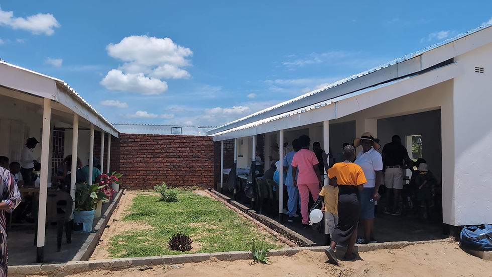 Ngamo Clinic - new wing finished!