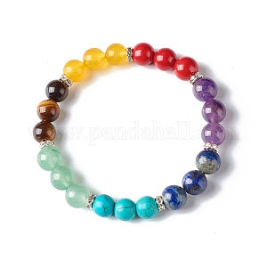 Bracelet Reiki 7 chakras 8mm
