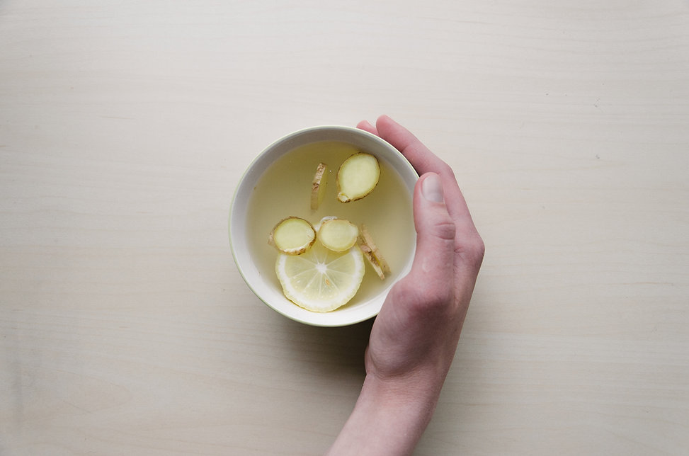 Ingwer, Zitrone & Honey Tea