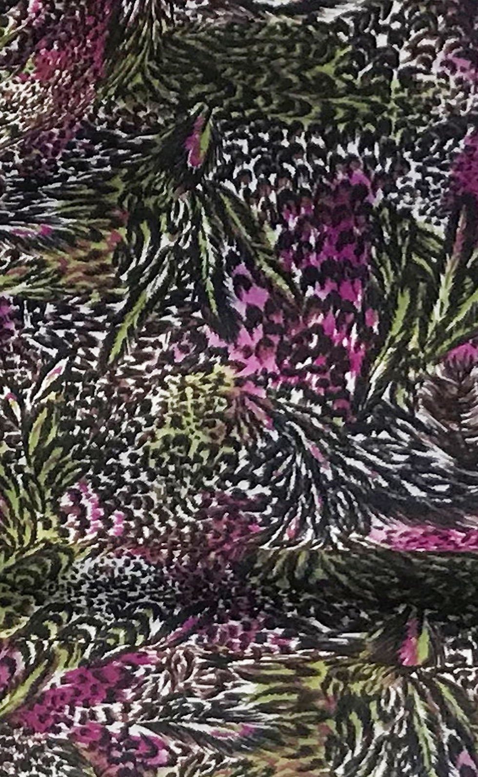 Miniature : Purple + Olive Mesh Circle dress