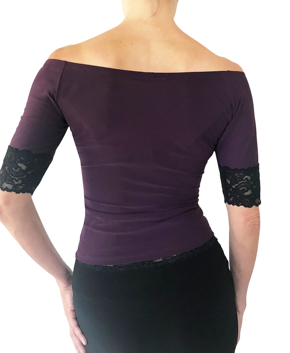 Miniaturbild: Solid boatneck top