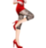 Art Deco Footless Fishnets