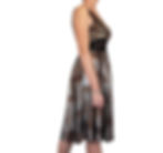 Miniaturbild: Copper-Silver Geo Circle dress