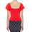 Miniatura: Flutter Sleeve Solid top
