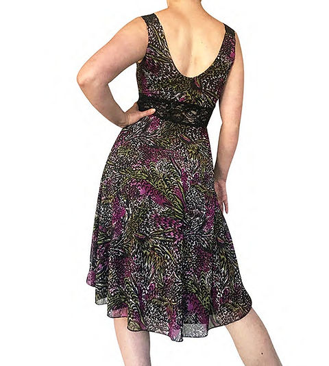 Purple + Olive Mesh Circle dress | Tangoleva Apparel Purple + Olive Mesh Circle dress | Tangoleva Apparel