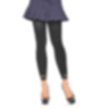 Thumbnail: Footless Pantyhose with Lace Cuff