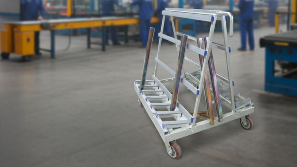 A- Frame factory handling Trolley in factory