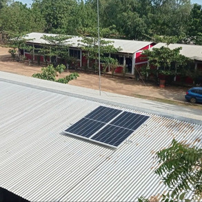 KBC School Nica Solar Panels
