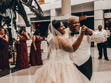 Tanya & Chester Harrison - Virginia Museum of Natural History Wedding - Martinsville, Virginia