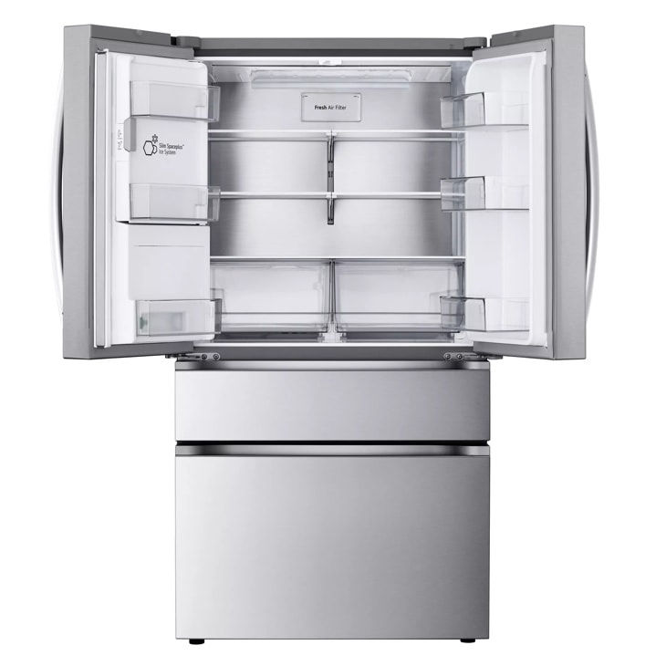 Thumbnail: 25 cu. ft. Smart Counter-Depth MAX™ 4-Door French Door Refrigerator LF25G8330S