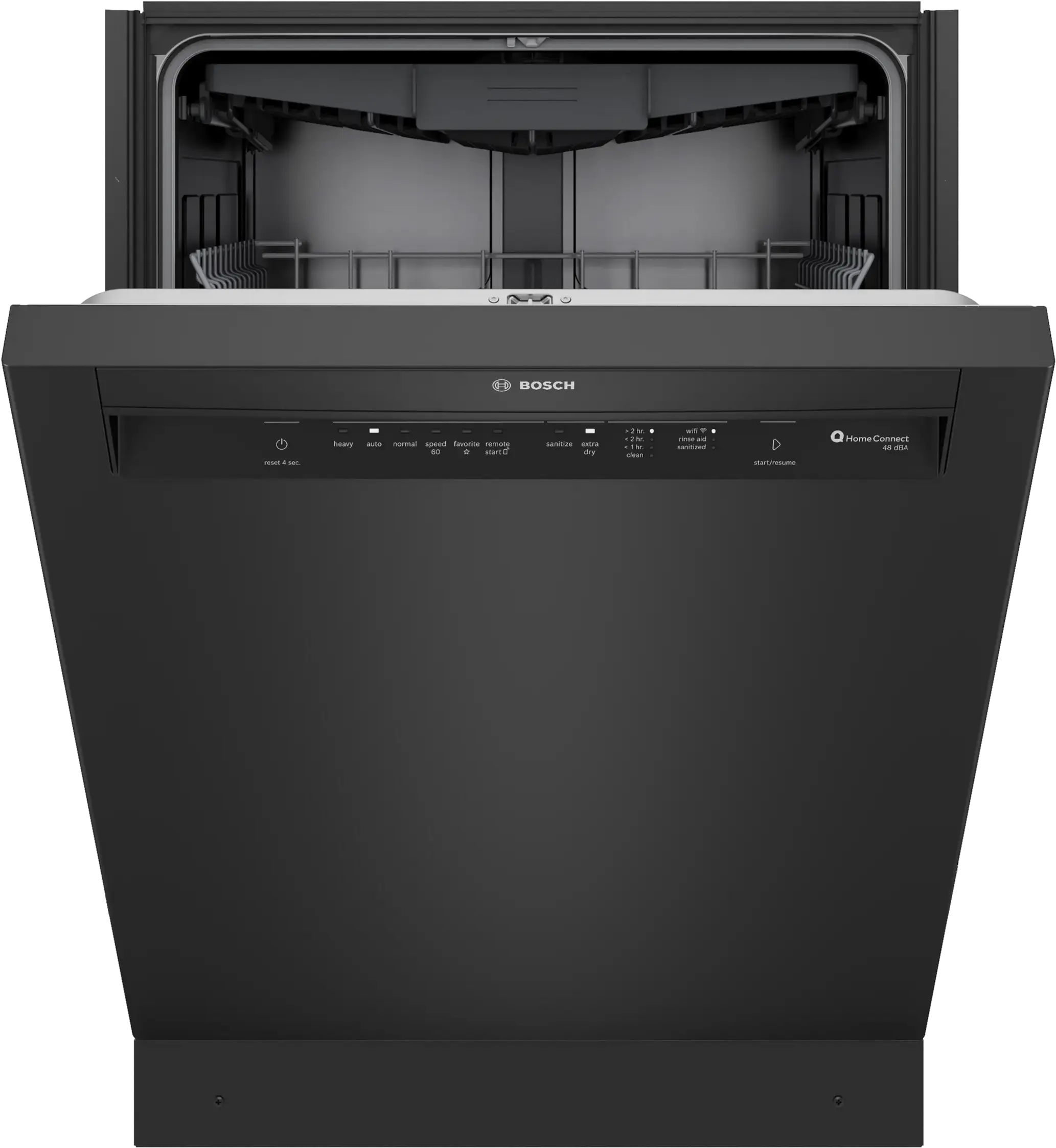 BOSCH 300 Series Dishwasher 24'' Black SHE43DM6N