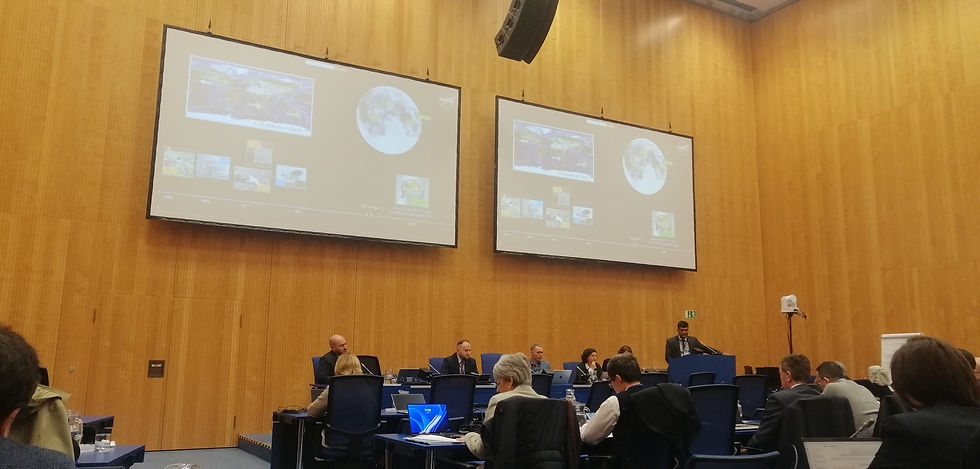 At the 2nd Joint ICG-IOAG Multilateral Cislunar Workshop, UNOOSA, Vienna (Austria)