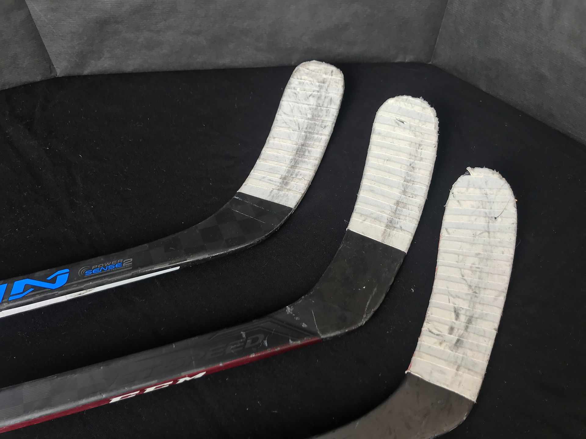 Stick Blades With Tape On