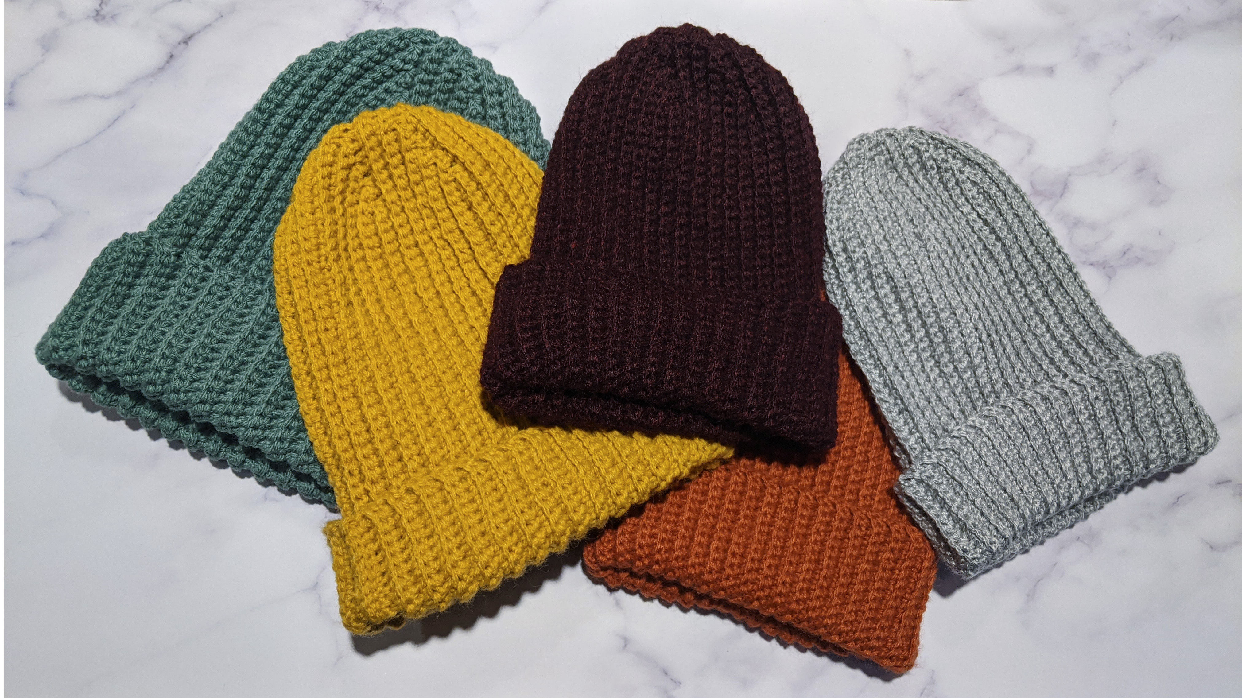 Classic Crocheted Beanie Hat