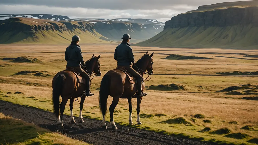 Horseback Riding in Iceland