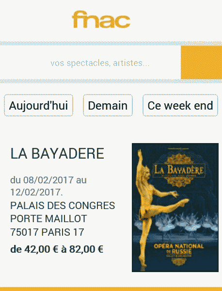 la Bayadère