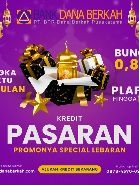 Kredit PASARAN kembali hadir dalam rangka menyambut Ramadhan 1445H/2024