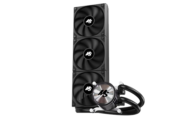 Minorsonic CPU Liquid Cooler 360mm AIO (Black, Black)