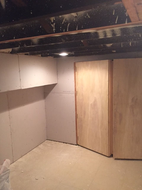 Custom built wine cellar