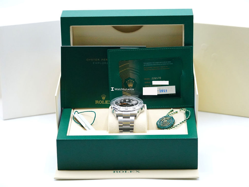 ภาพขนาดย่อ: Rolex Explorer II Ref.226570