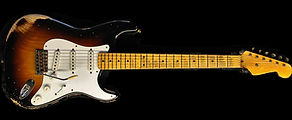 Stratocaster Strat Relic Guitar Sunburst