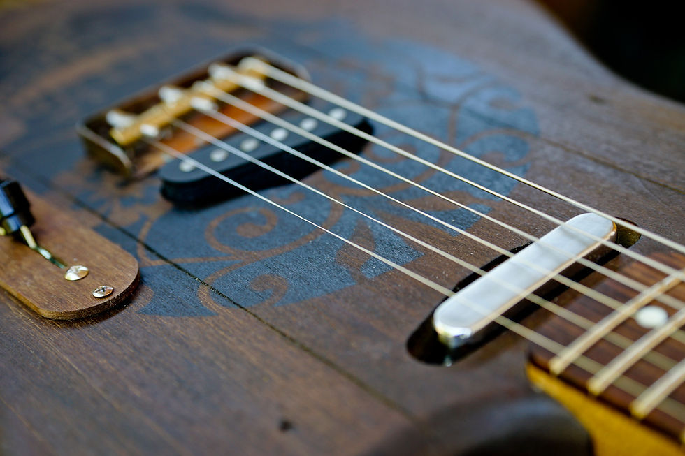 guitar body wood tone