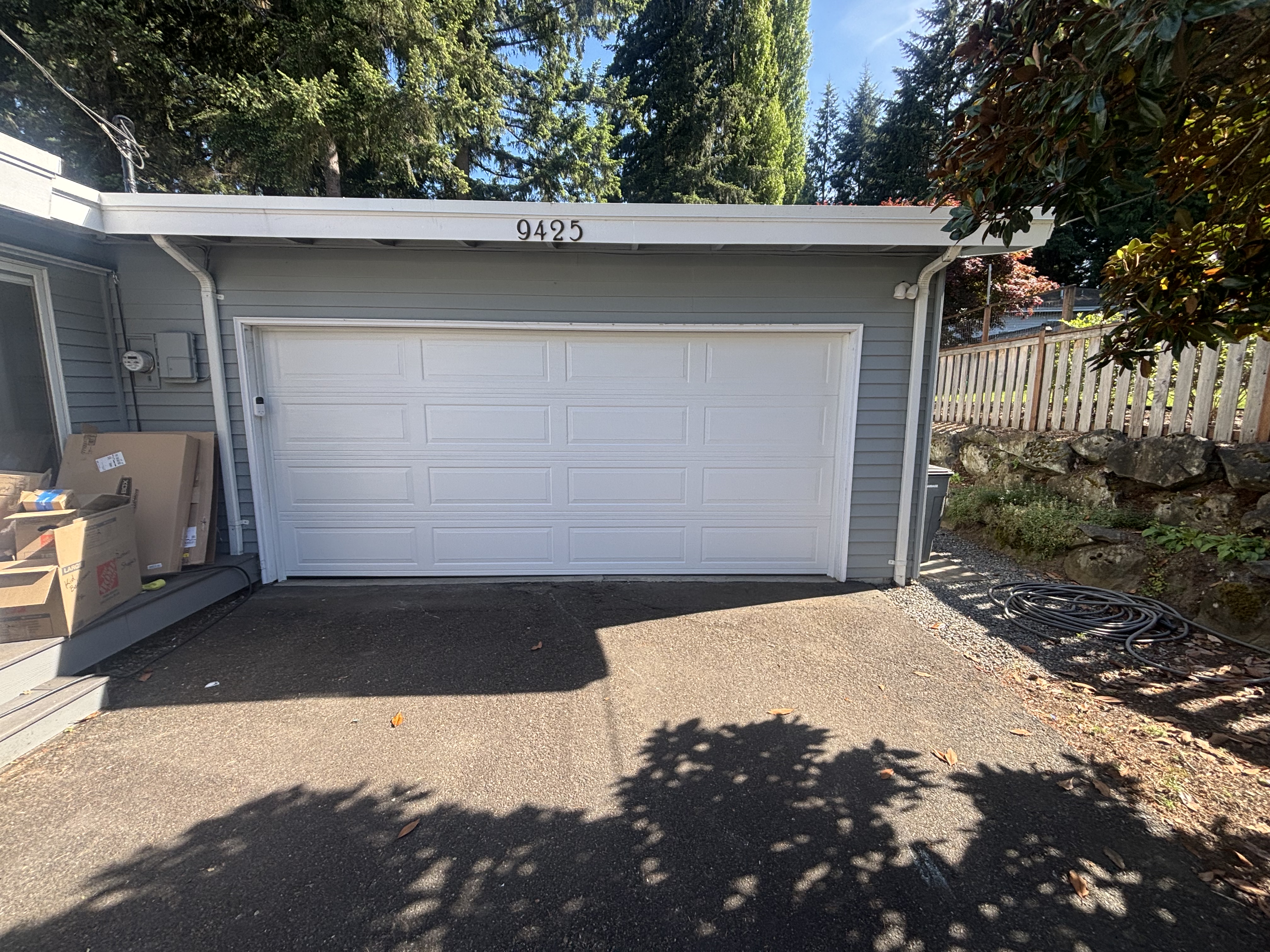 After the garage door work documented in Meisam H.’s Bothell job story
