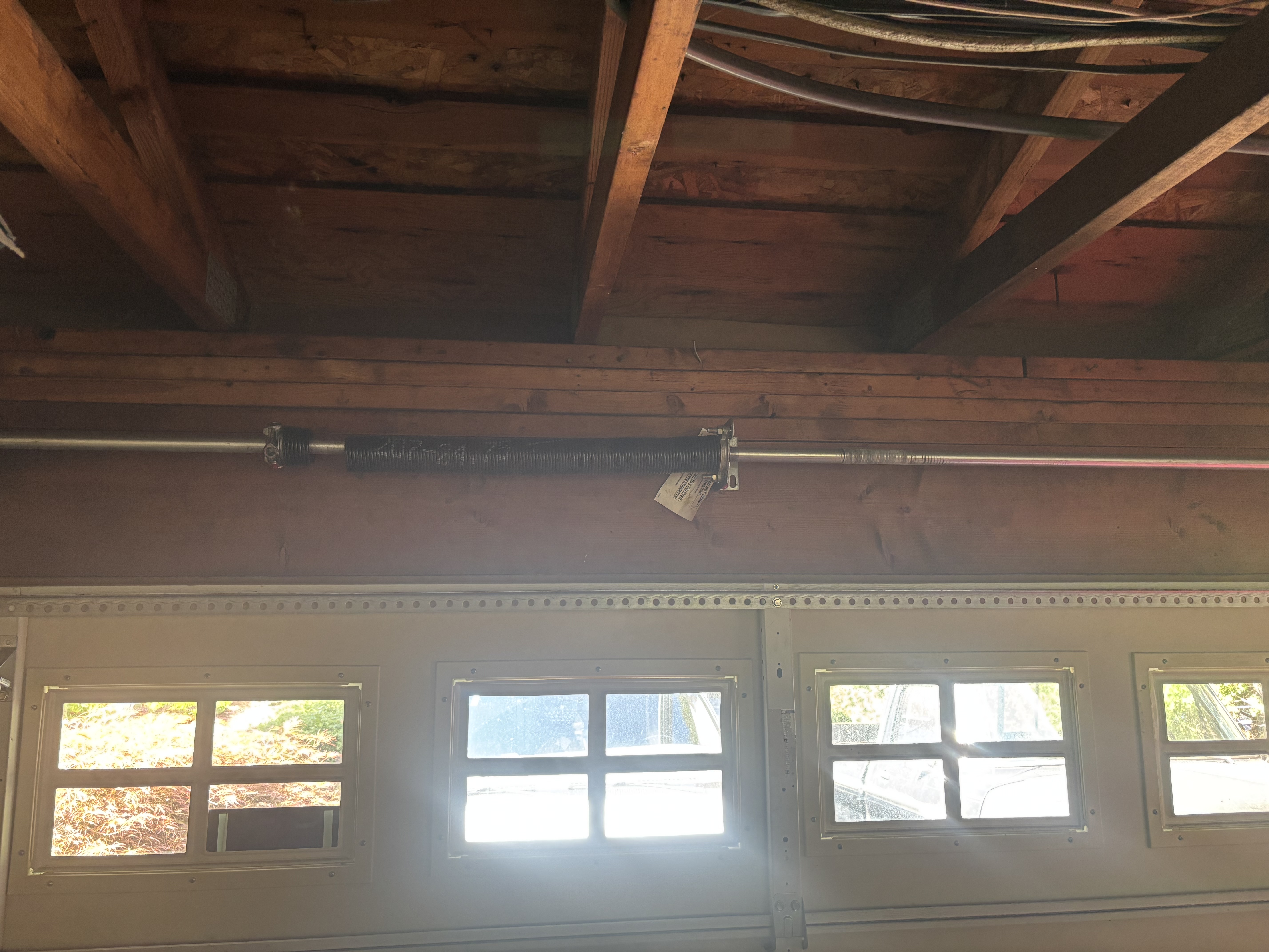 Garage door work documented with Thomas Klein’s review in Kenmore