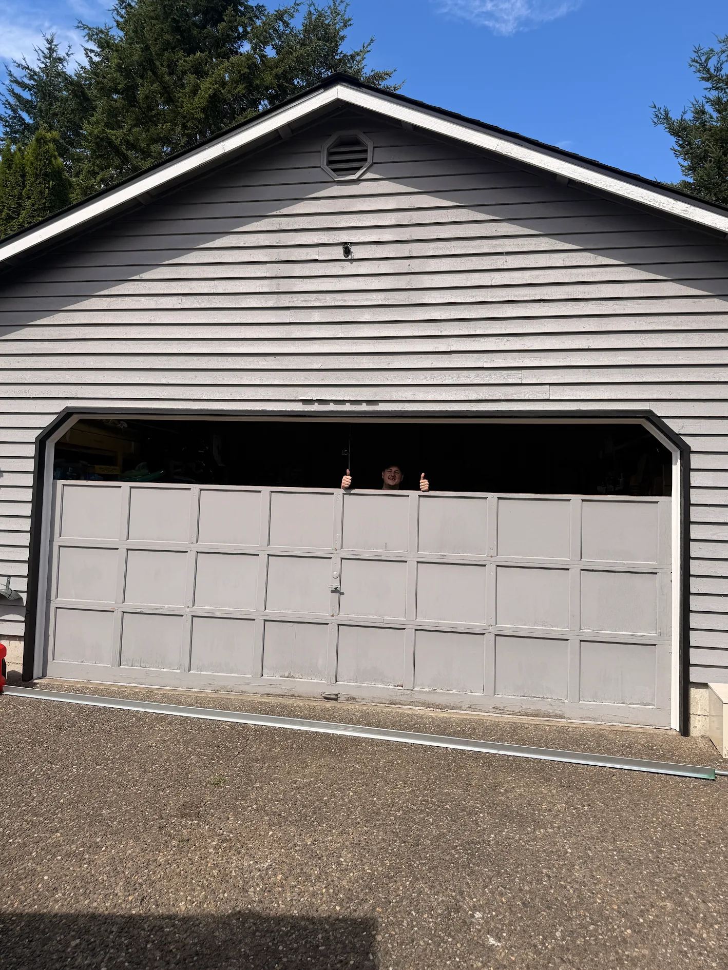 Garage door work documented with Viktoriya’s review in Lake Stevens