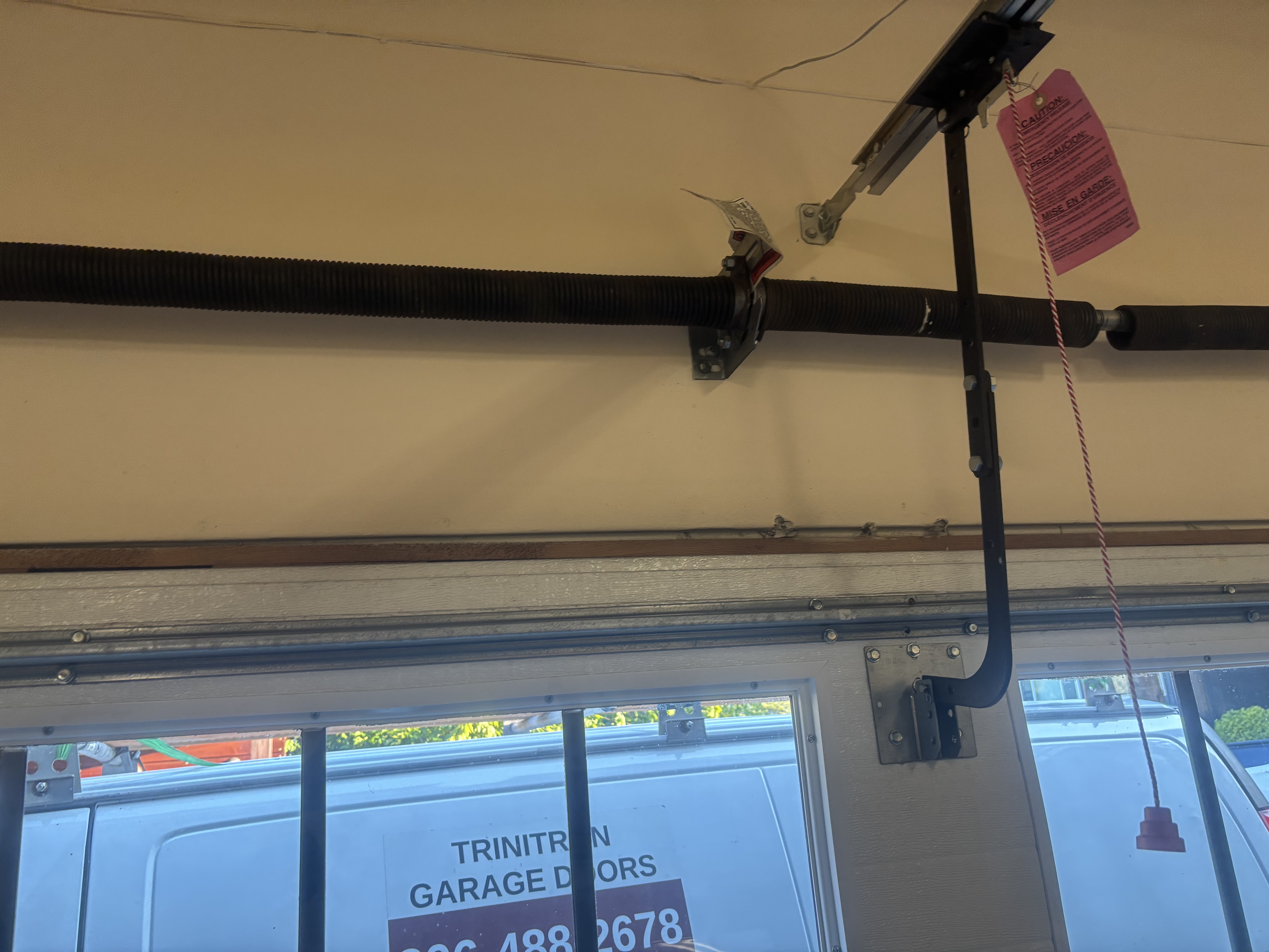 Garage door work documented with K S’s review in Sammamish