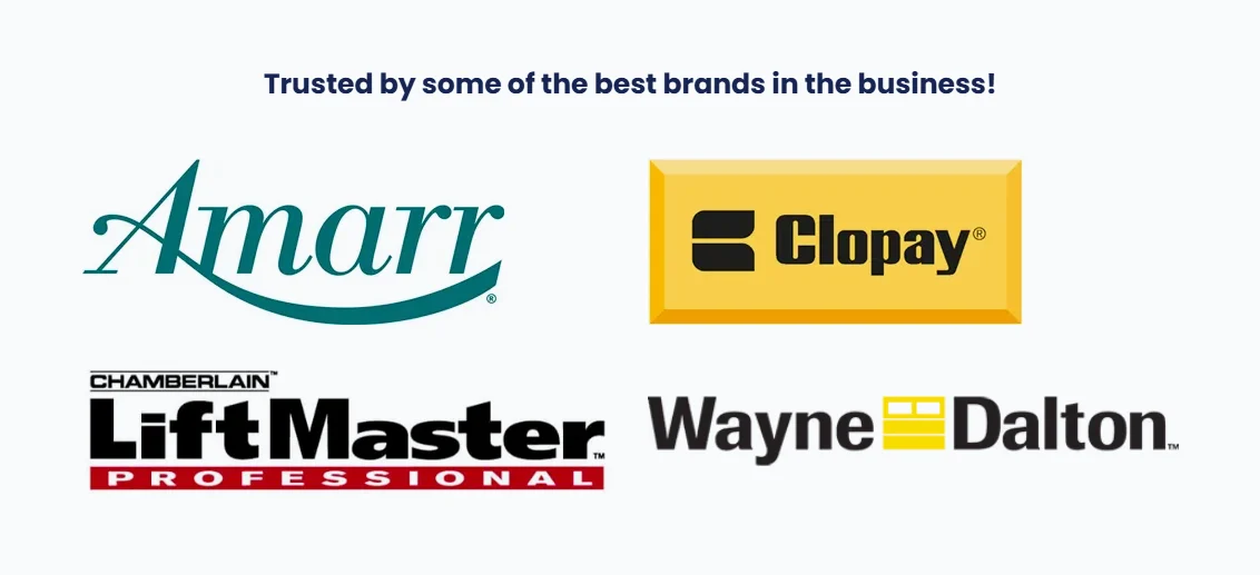 Amarr, Clopay, Chamberlain LiftMaster and Wayne Dalton