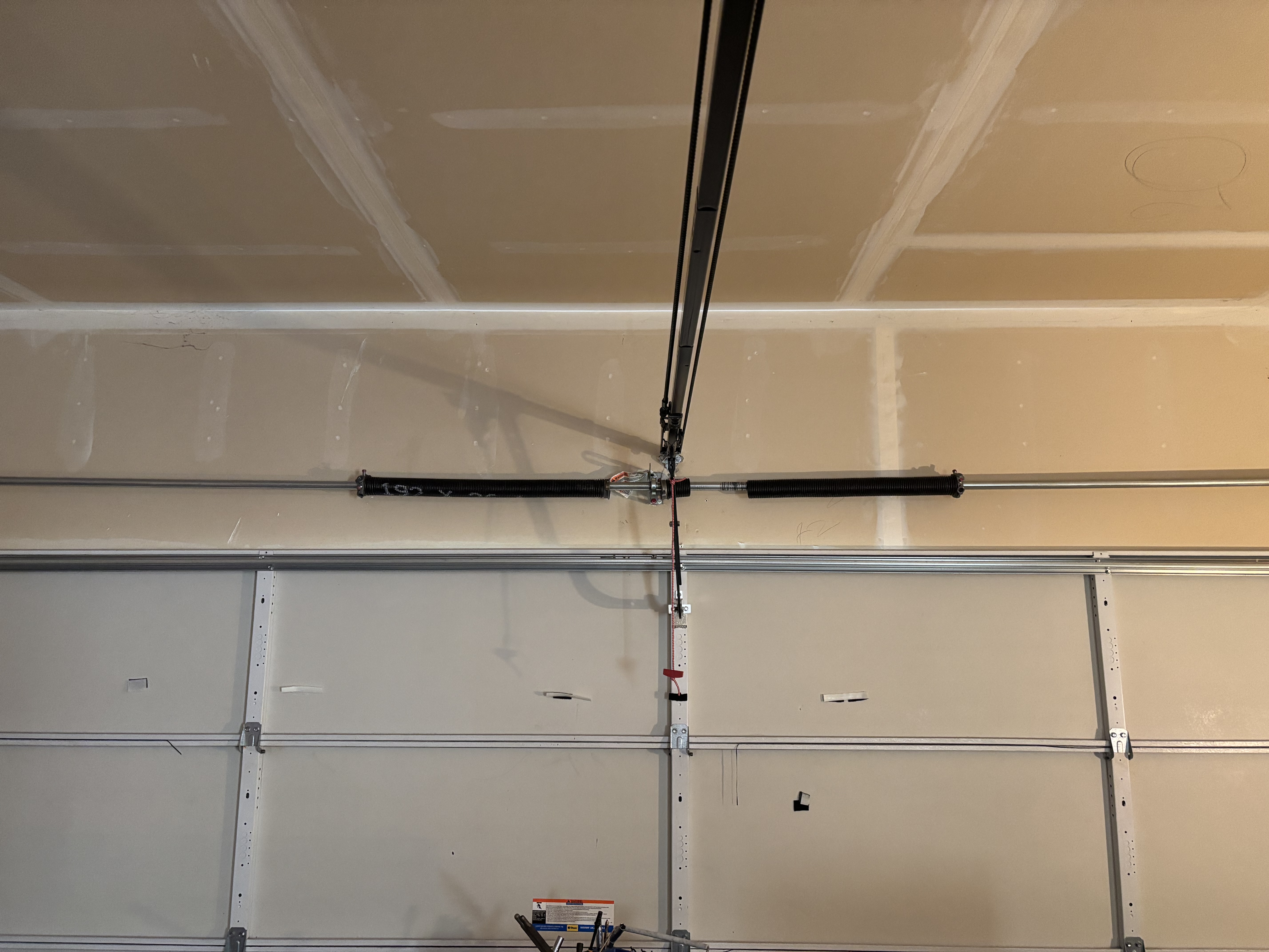 Before the garage door work documented in John G.’s Bonney Lake job story