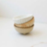 Bol céramique bord ondulé fait main émaillé Ø9×4 cm condiments sel épices table slow living vue 2