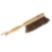 Brosse de table bois hêtre FSC crin de cheval Strömshaga fond blanc