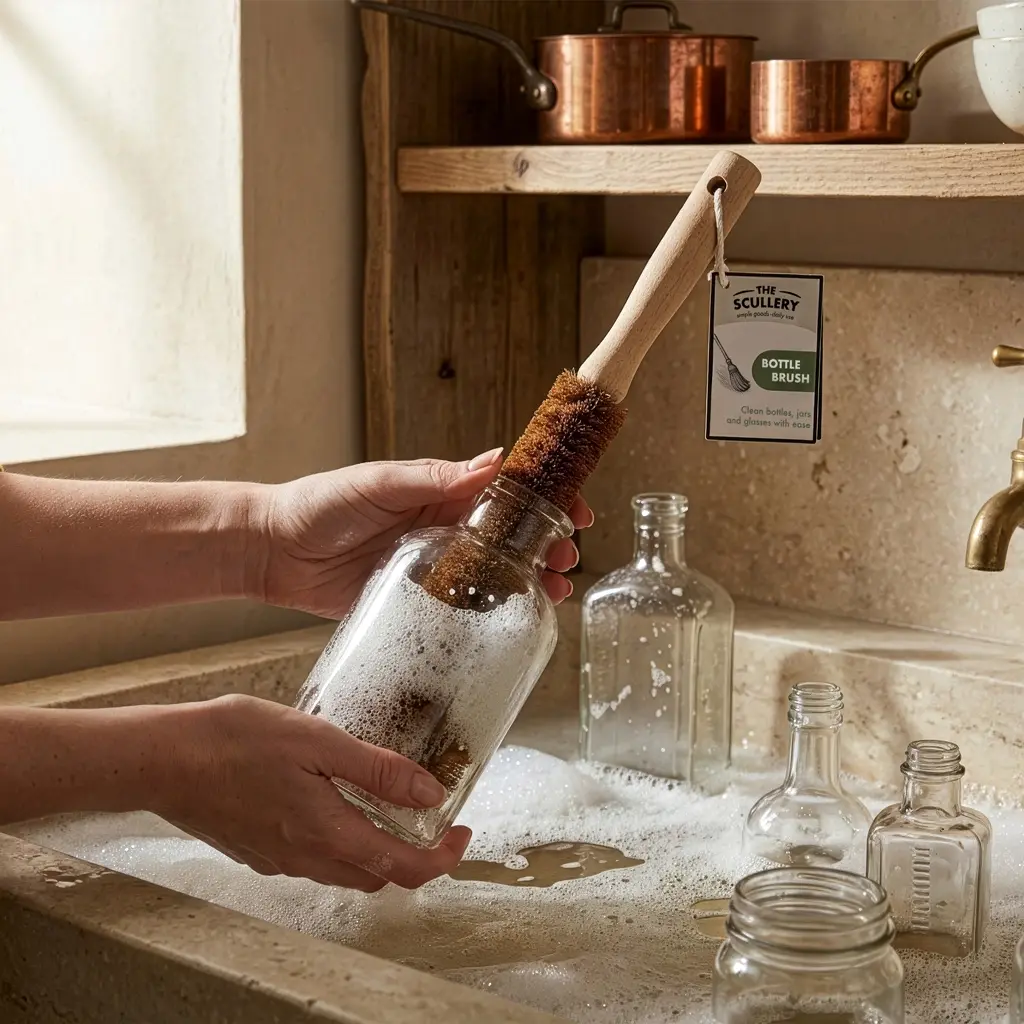 Brosse bouteille Sting in the Tail étiquette usages biberons bocaux flacons carafes thermos verres vue 2