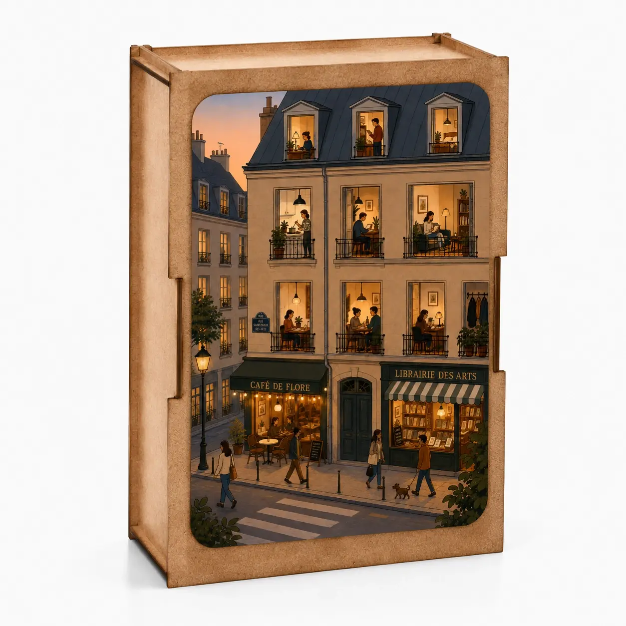 Puzzle en bois Appartement parisien ByWood 100 pièces