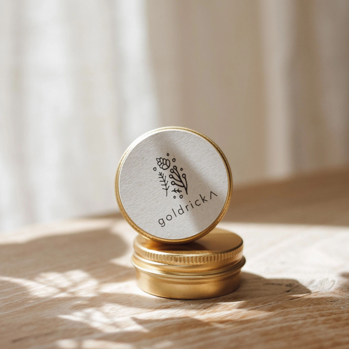 Baume à lèvres bio Goldrick – soin naturel pour lèvres, cire d’abeille & huiles végétales, cosmétique artisanale slow- vue 1