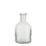 Vase verre transparent fait main Ø8×16 cm 45cl décoration florale bouquet slow living intérieur naturel Madam Stoltz vue 1