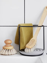 Brosse à vaisselle bois bouleau huilé crin de cheval Iris Hantverk — Les Jolies Emplettes