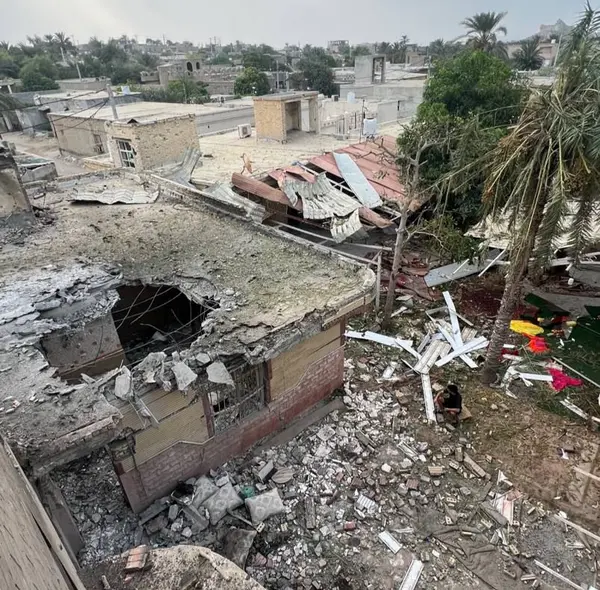Aftermath of U.S. strikes in southern Iran