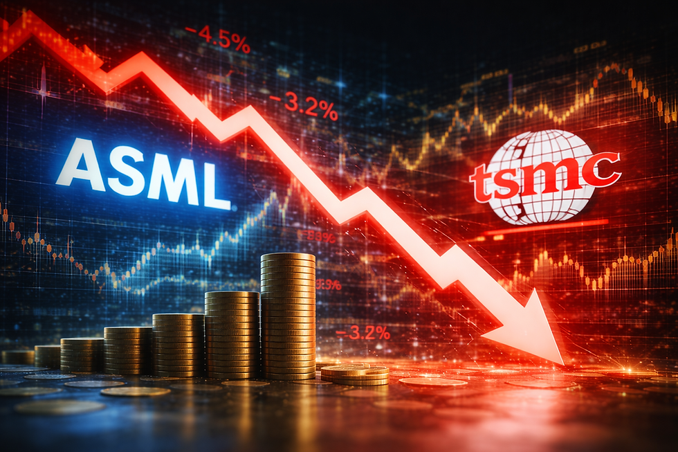 ASML en TSMC verrassen met topcijfers, maar dit is waarom de markt ze nu afstraft