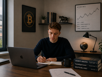 Arne Verheedt (23): van duizenden euro’s in crypto tot investment analyst en redacteur bij De Belegger
