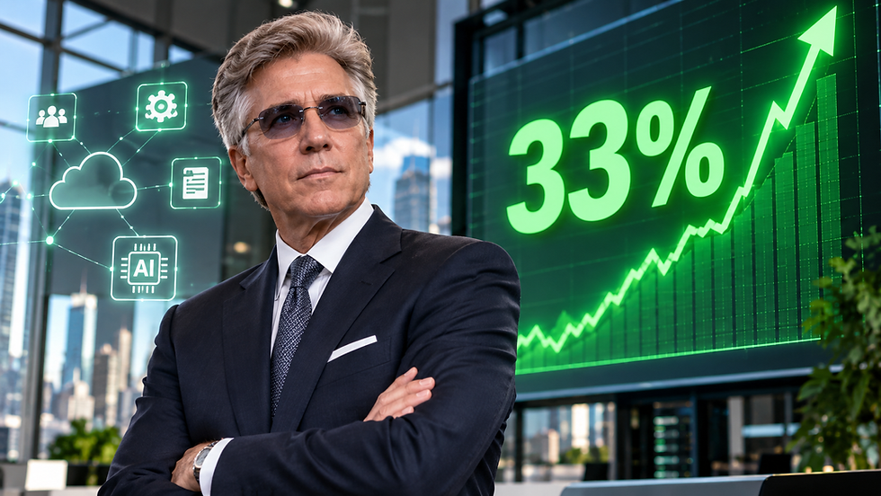 ServiceNow stijgt 33%: CEO Bill McDermott ziet AI als groeimotor