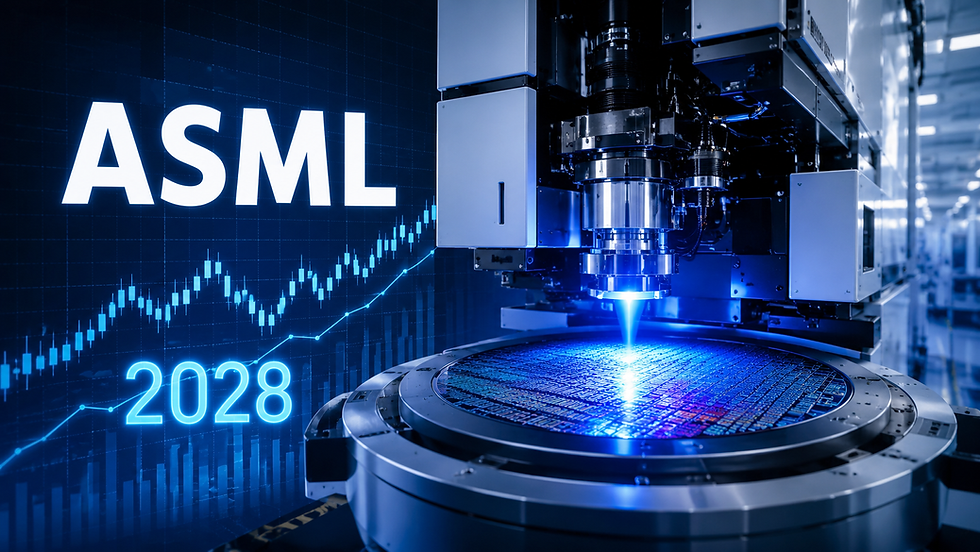 ASML maakt 2028 belangrijker dan de sterke kwartaalcijfers