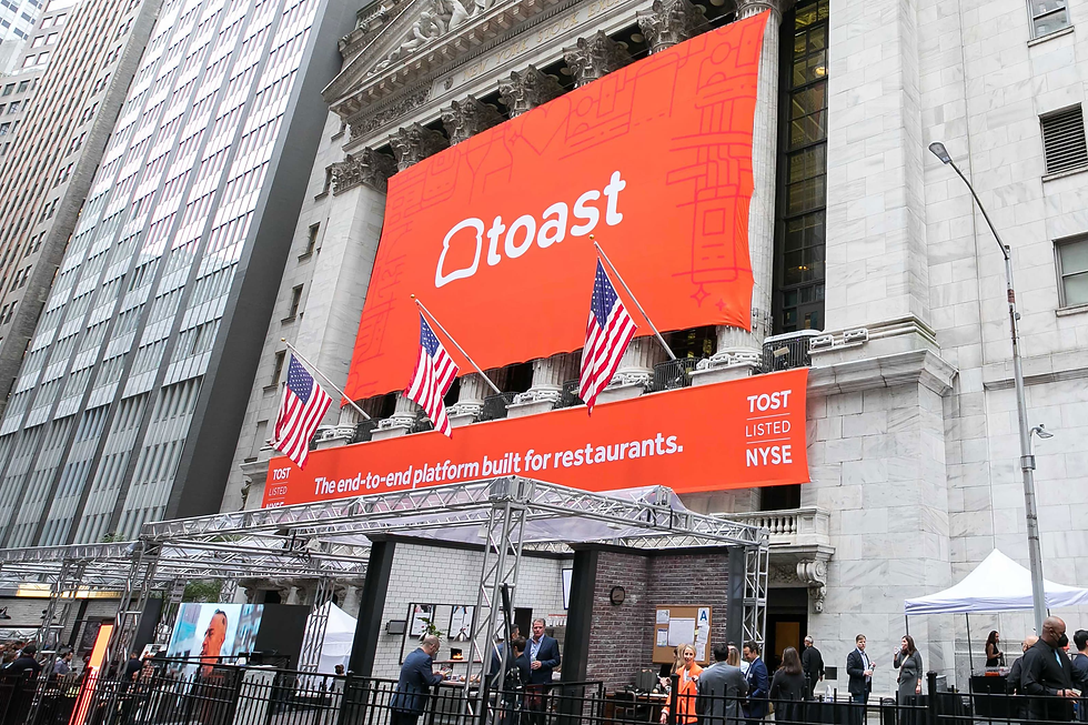 Toast biedt end-to-end platform voor restaurants:
